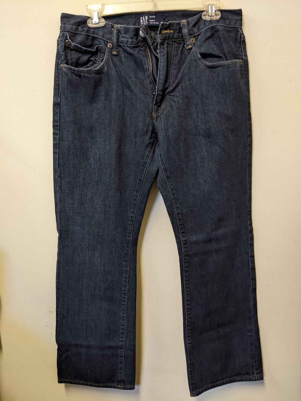 GAP Men's Jeans - Dark Blue - Like New